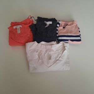 Maternity Shirts Lot of 4
